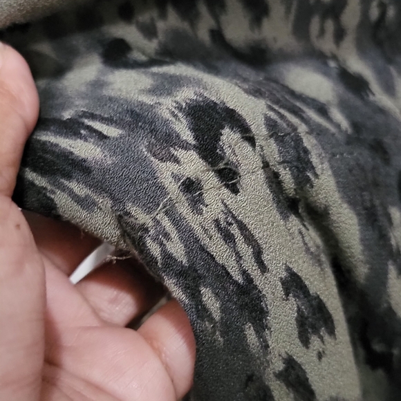 Free People Black And Dark Green Dress - Picture 10 of 16